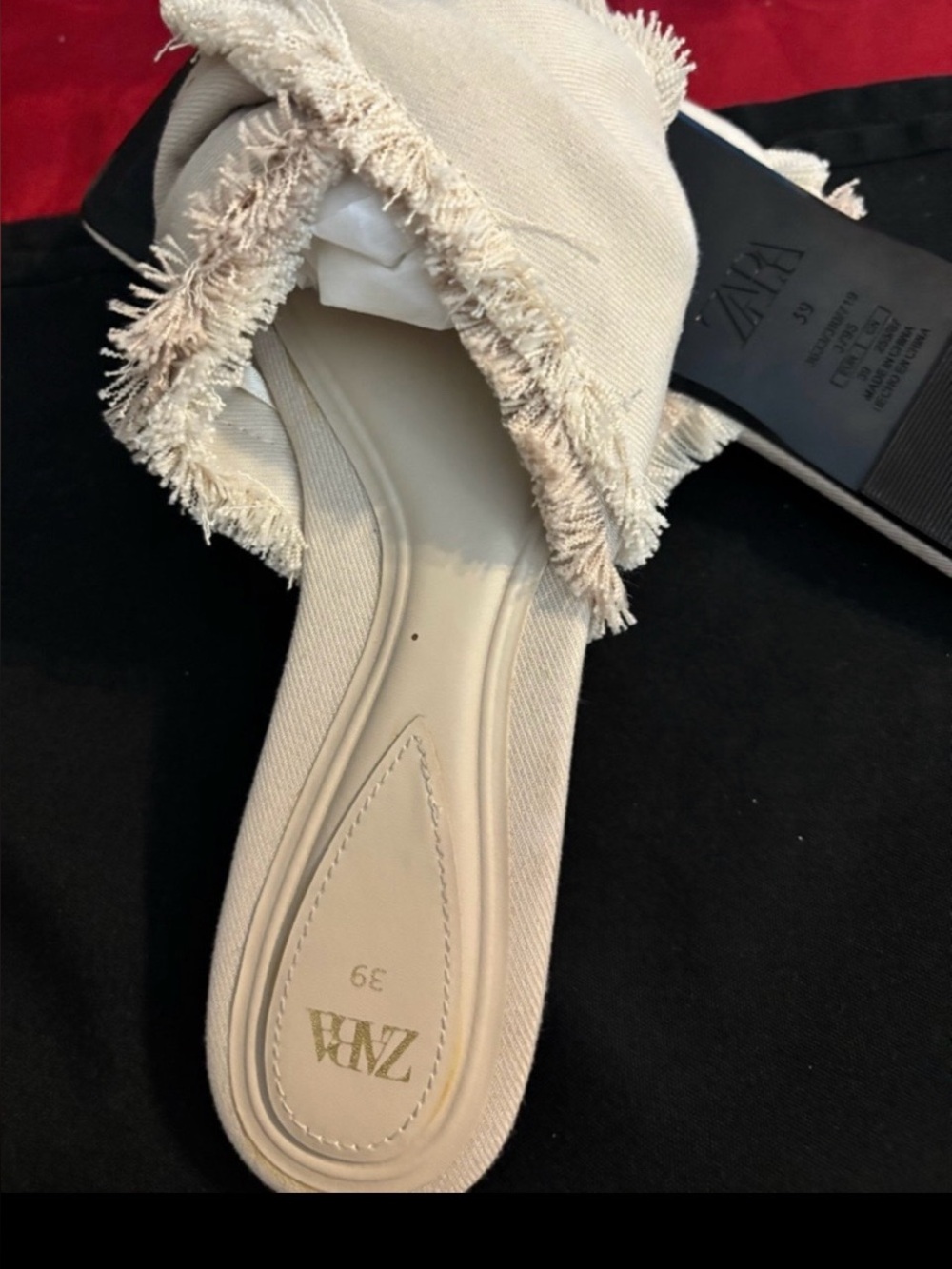Zara slide sandals